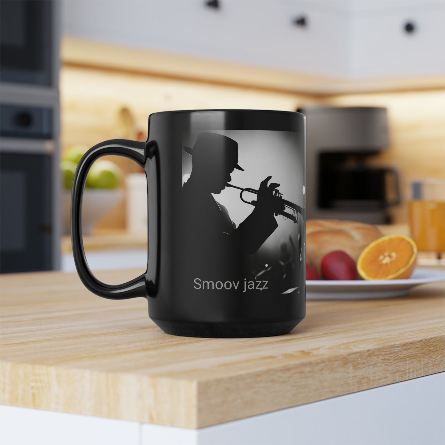 Mr Smoov 15oz Black Coffee Mug