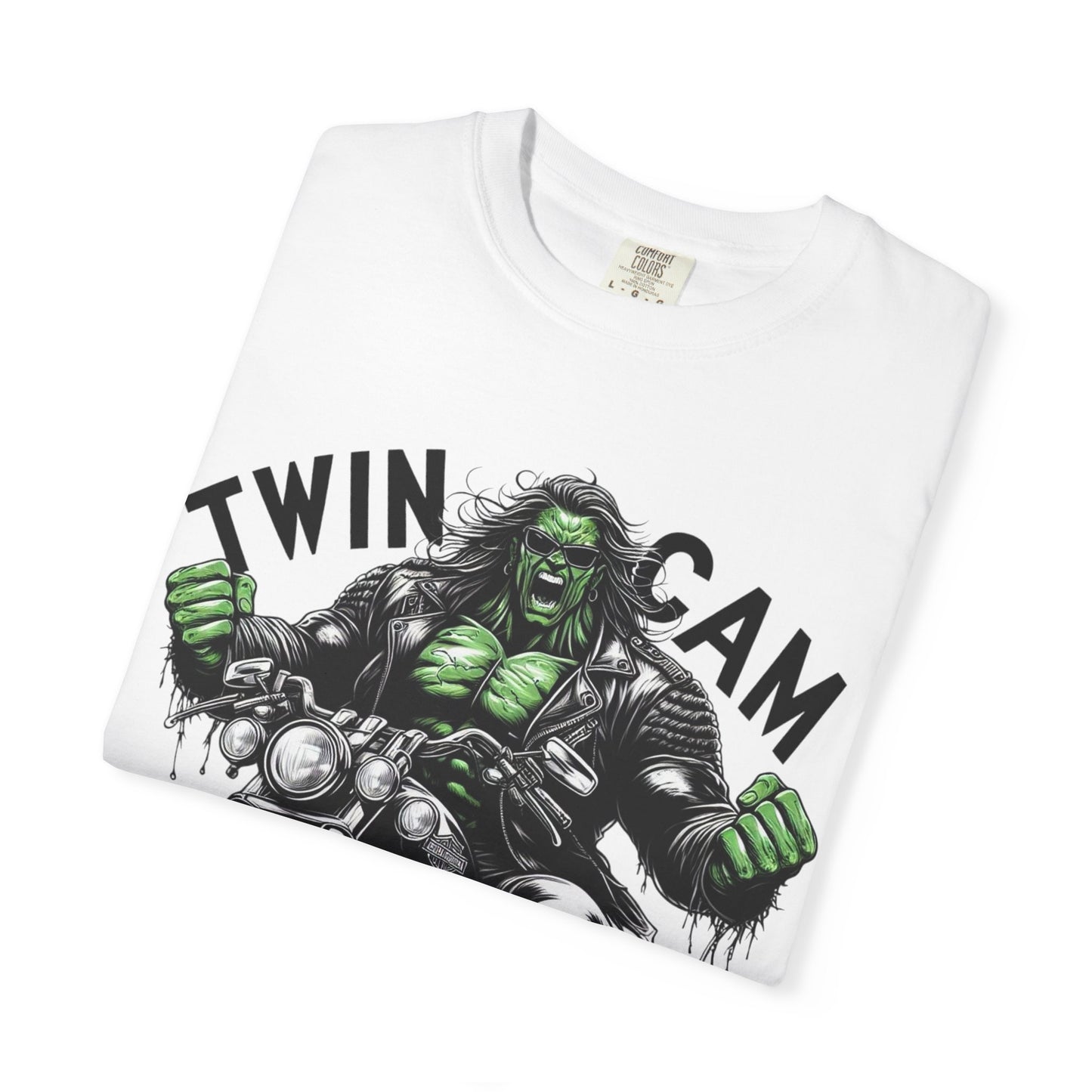 'Twin Cam' Vintage Design for Motorcycle Enthusiasts