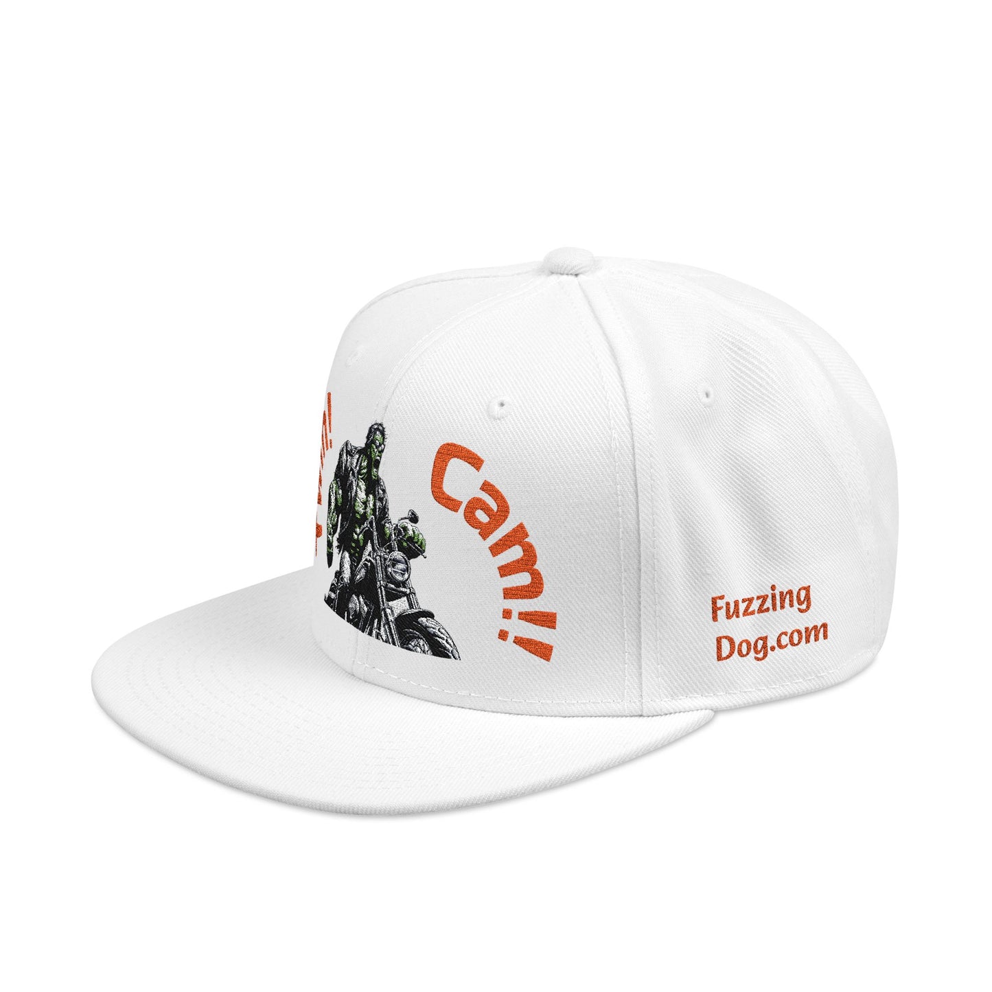 Snapback Hat - Twin Cam Motorcycle Enthusiasts Embroidered Cap