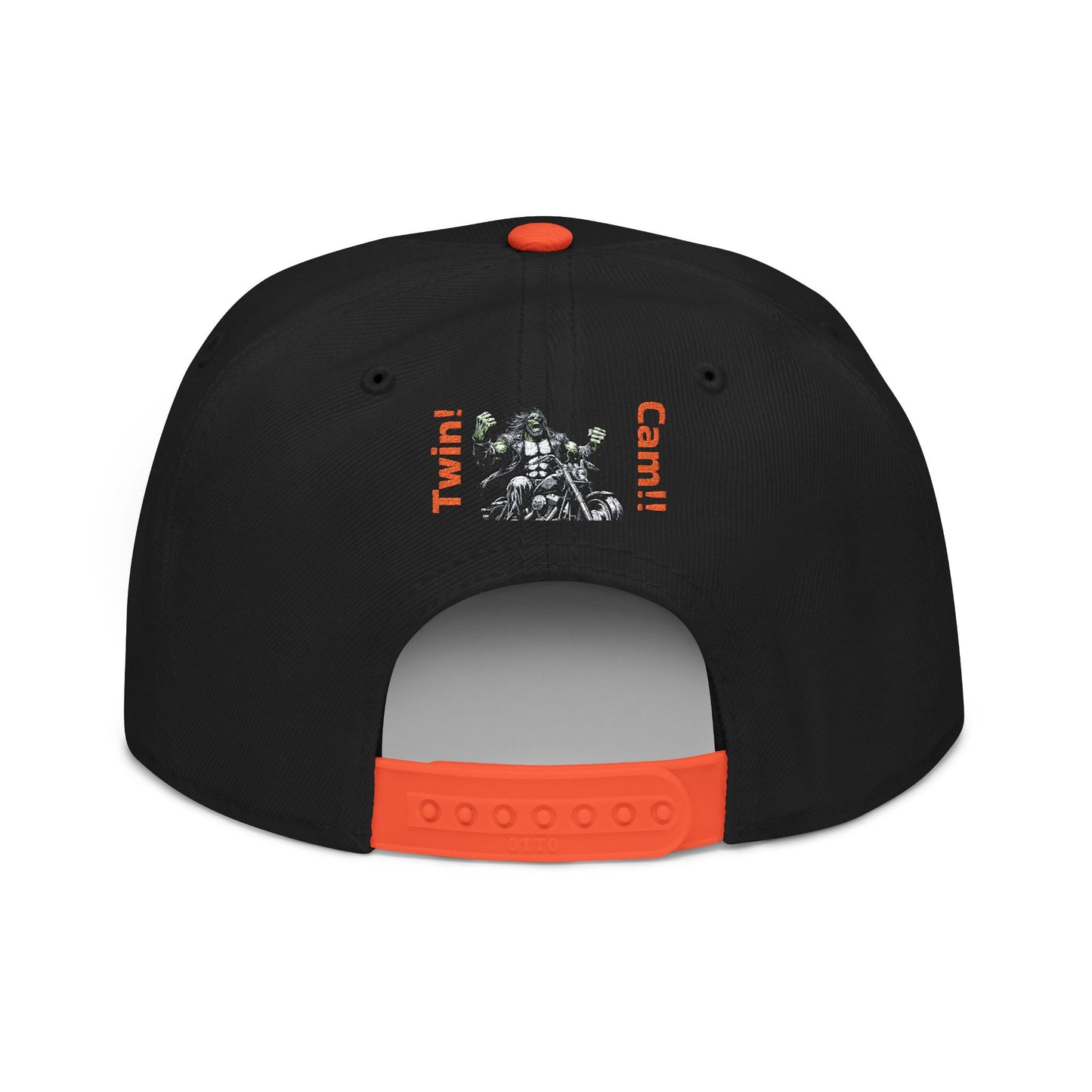 Snapback Hat - Twin Cam Motorcycle Enthusiasts Embroidered Cap