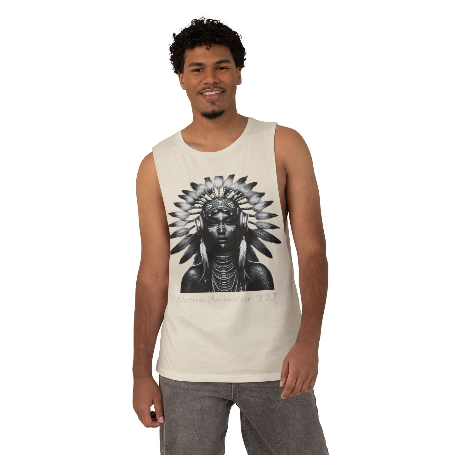 Tank Top - Modern Native American DJ Urban Street Style