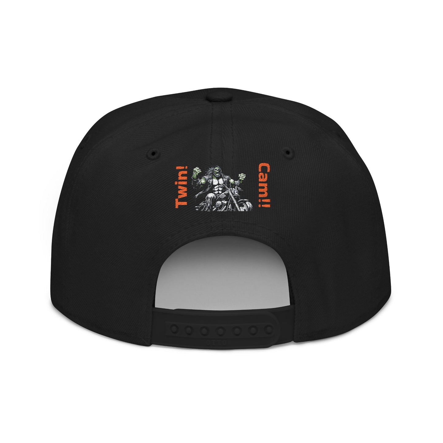 Snapback Hat - Twin Cam Motorcycle Enthusiasts Embroidered Cap