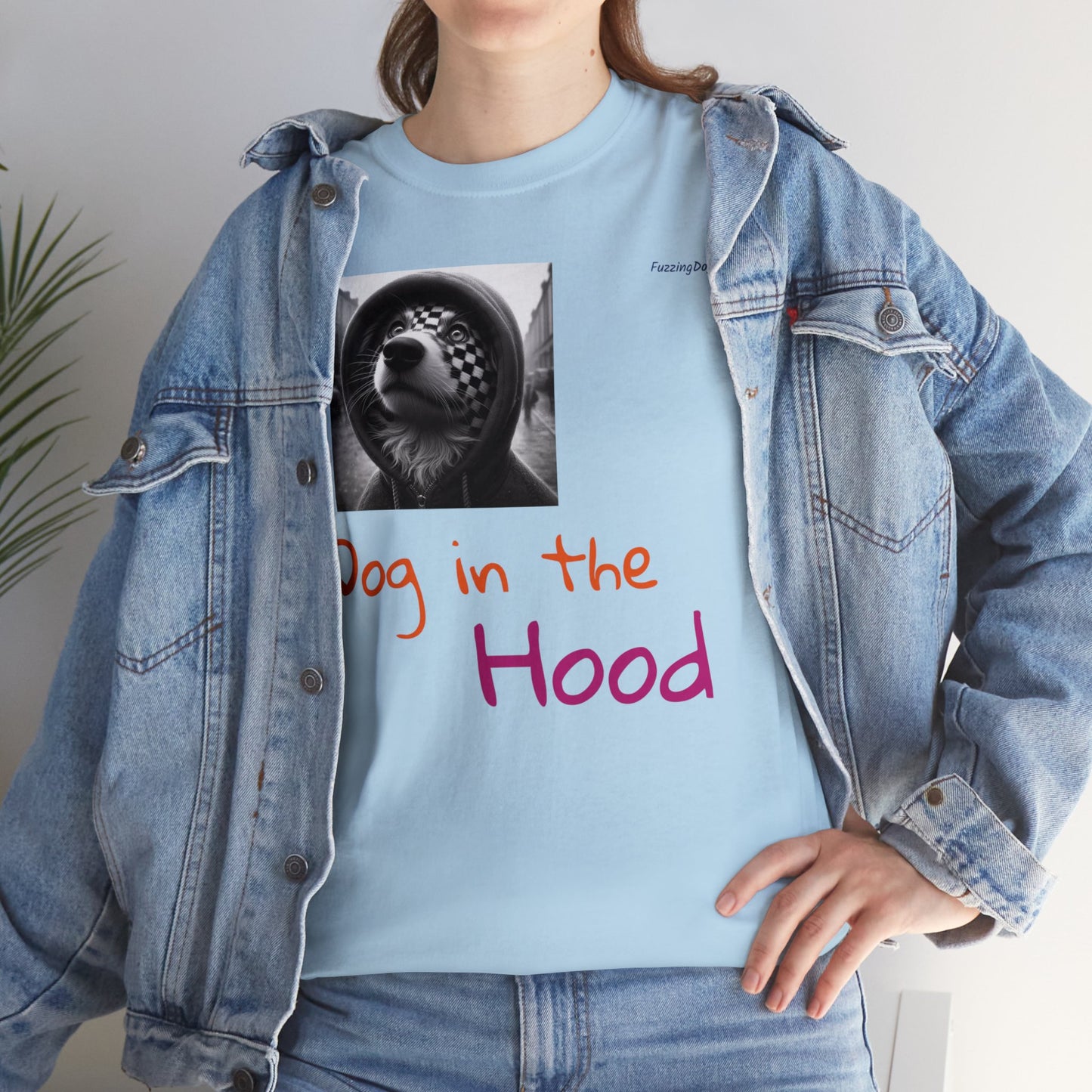 Dog in the Hood Unisex Heavy Cotton Tee