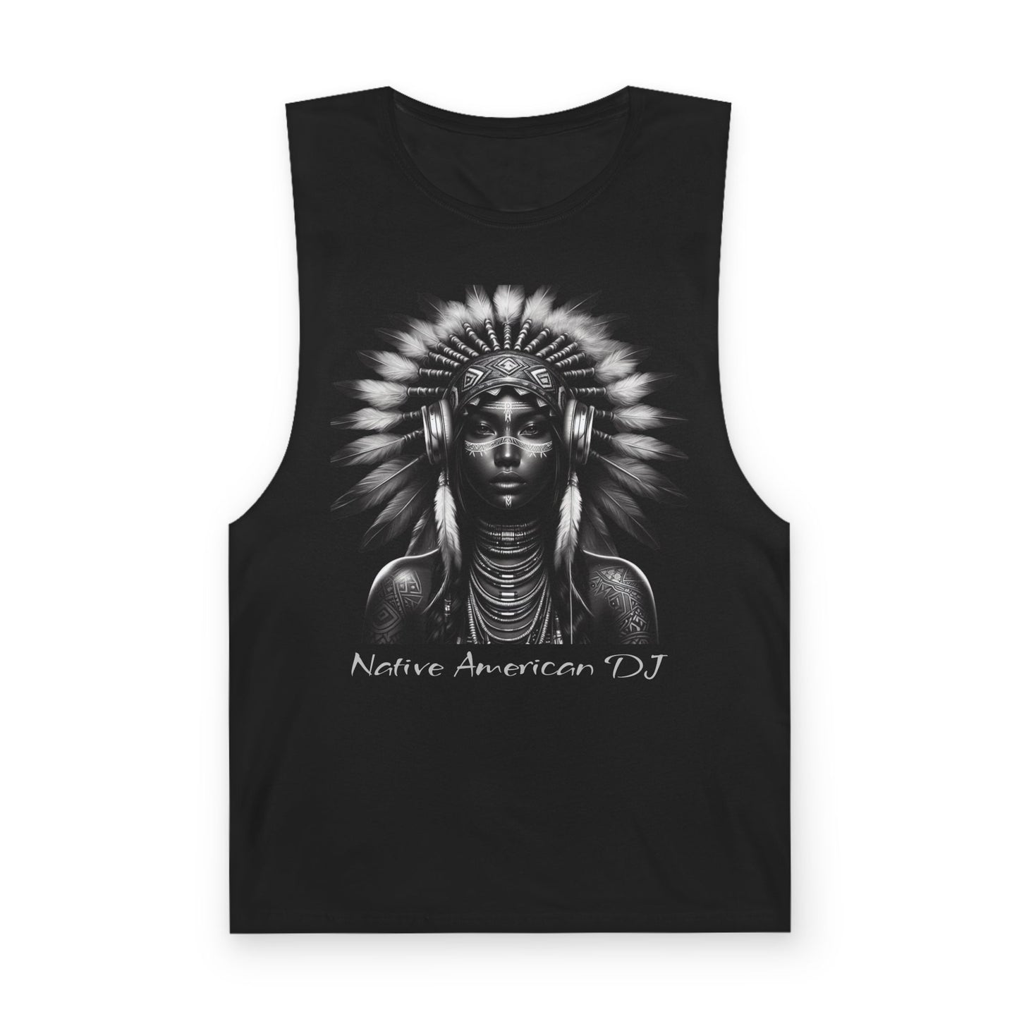 Tank Top - Modern Native American DJ Urban Street Style