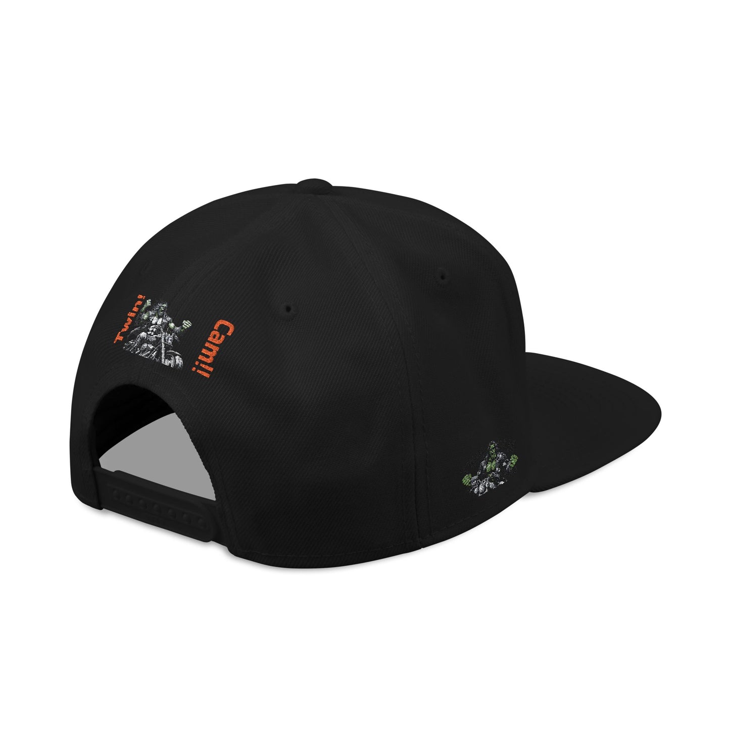 Snapback Hat - Twin Cam Motorcycle Enthusiasts Embroidered Cap