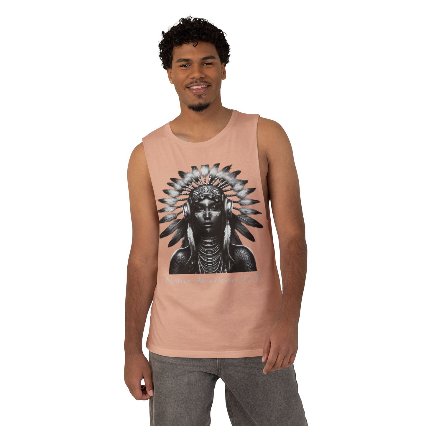 Tank Top - Modern Native American DJ Urban Street Style