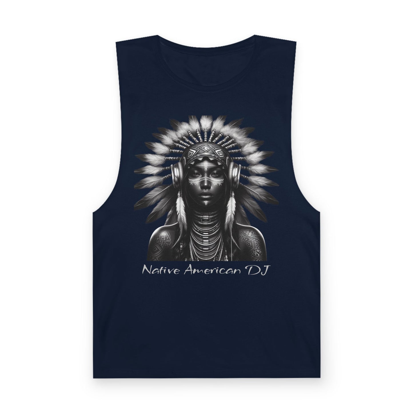 Tank Top - Modern Native American DJ Urban Street Style