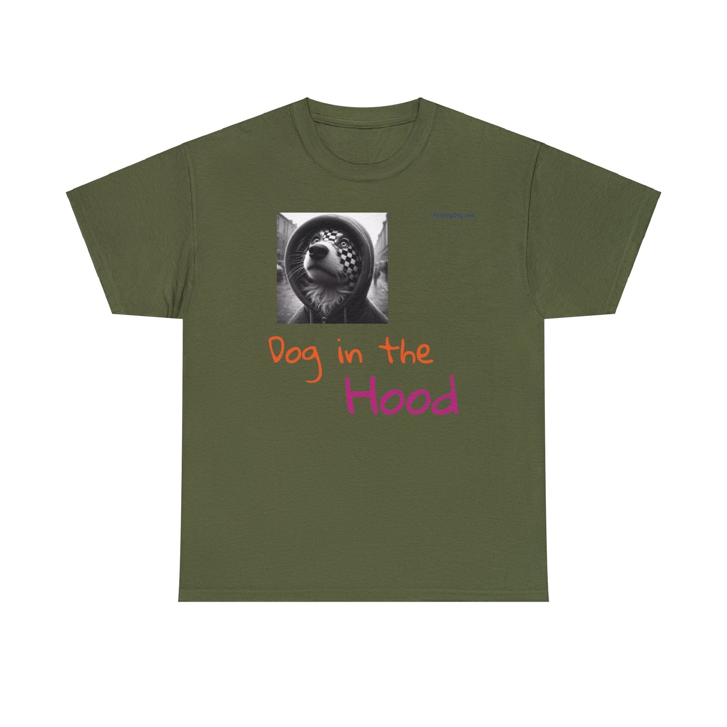 Dog in the Hood Unisex Heavy Cotton Tee