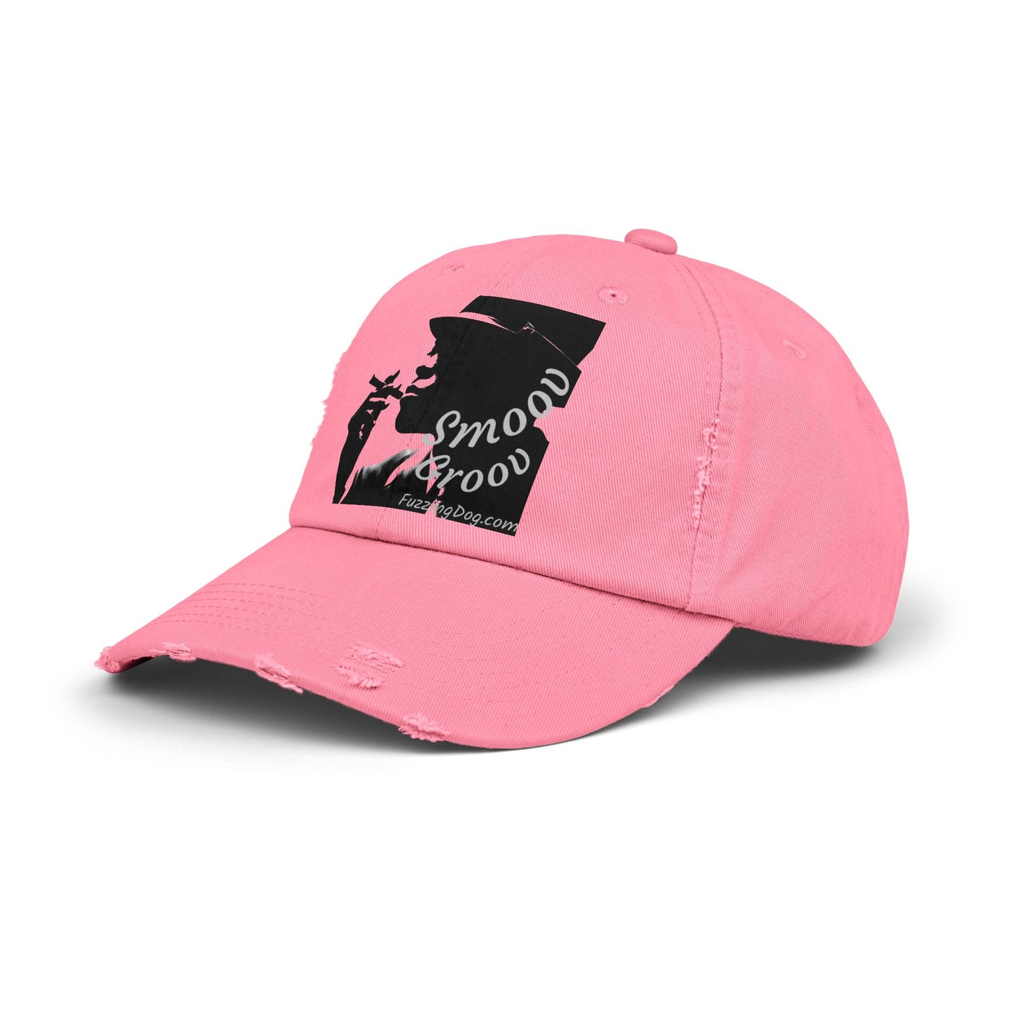 Distressed Cap - Night Ride Graphic Design, Hip-Hop Inspired Fashion