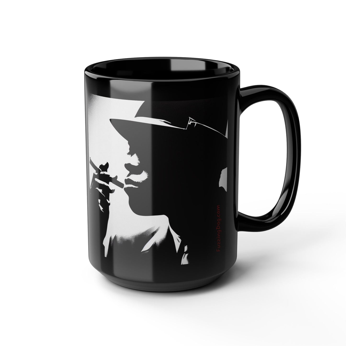 Mr Smoov 15oz Black Coffee Mug