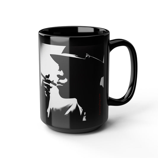 Mr Smoov 15oz Black Coffee Mug