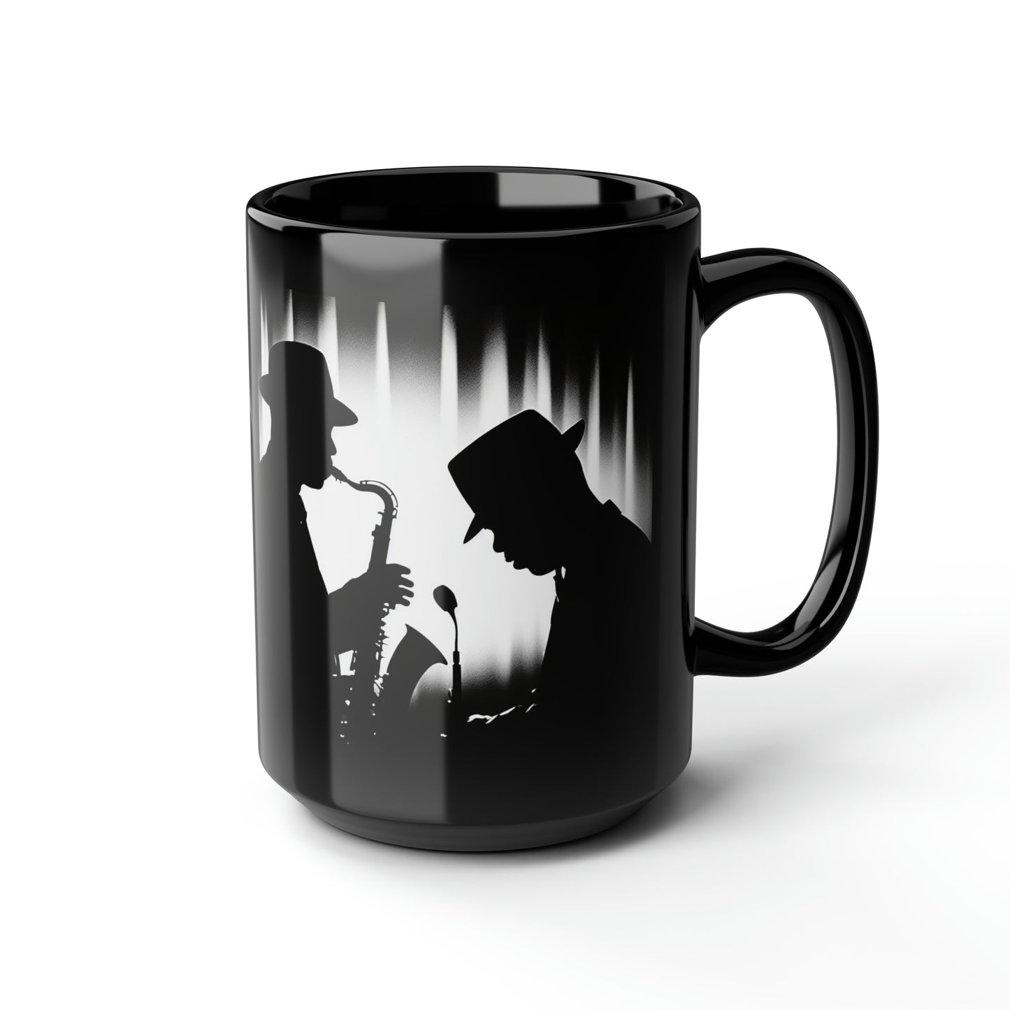 Smoov Jazz 15oz Black Coffee Mug