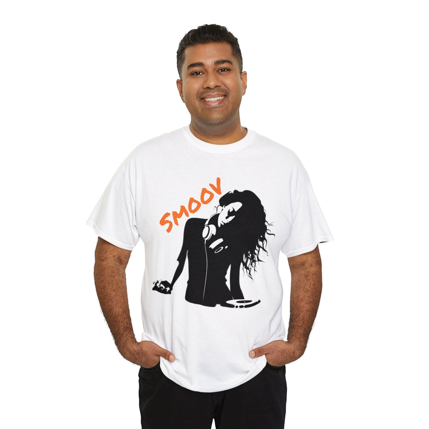 Smoov Groov Black Artist DJ Unisex Heavy Cotton T-Shirt