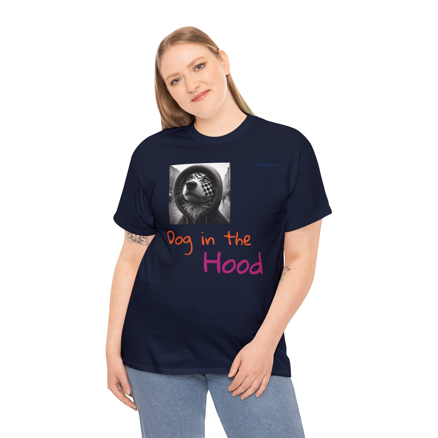 Dog in the Hood Unisex Heavy Cotton Tee