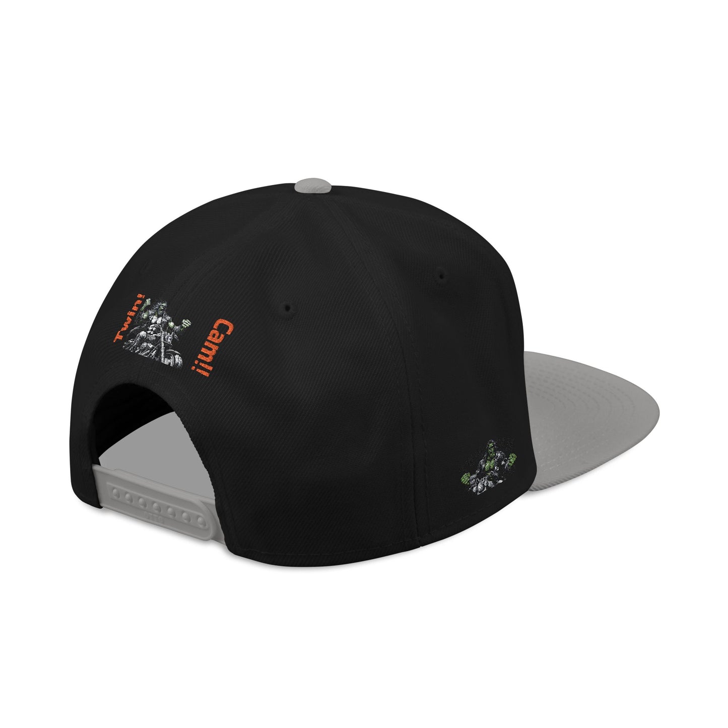 Snapback Hat - Twin Cam Motorcycle Enthusiasts Embroidered Cap