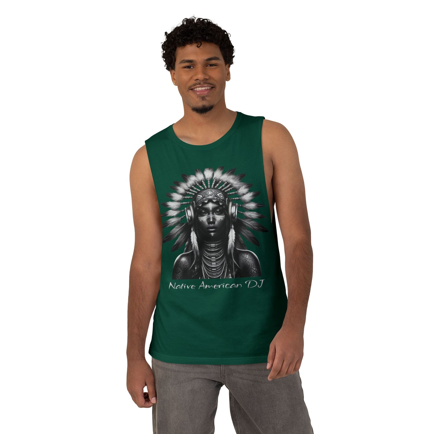 Tank Top - Modern Native American DJ Urban Street Style