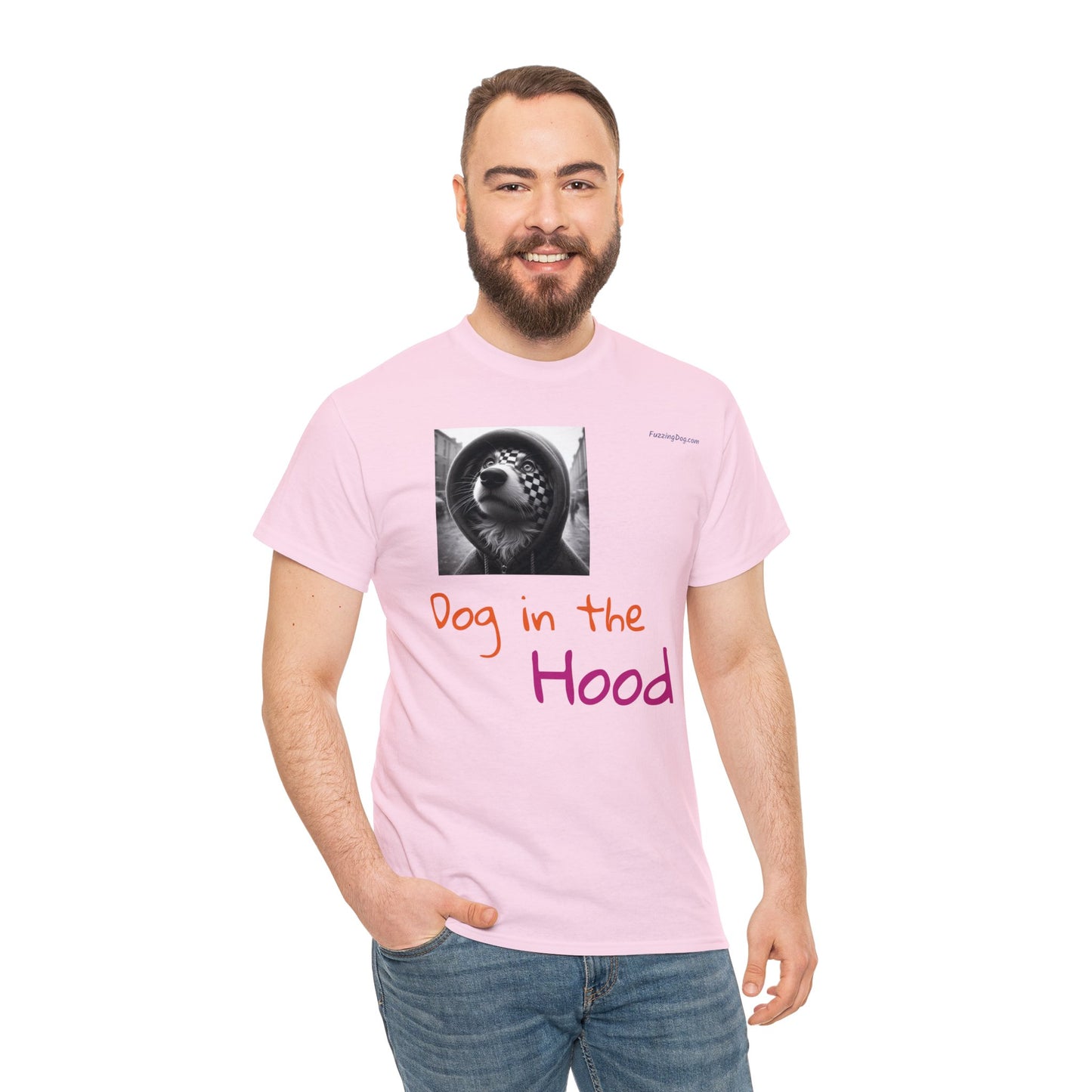 Dog in the Hood Unisex Heavy Cotton Tee