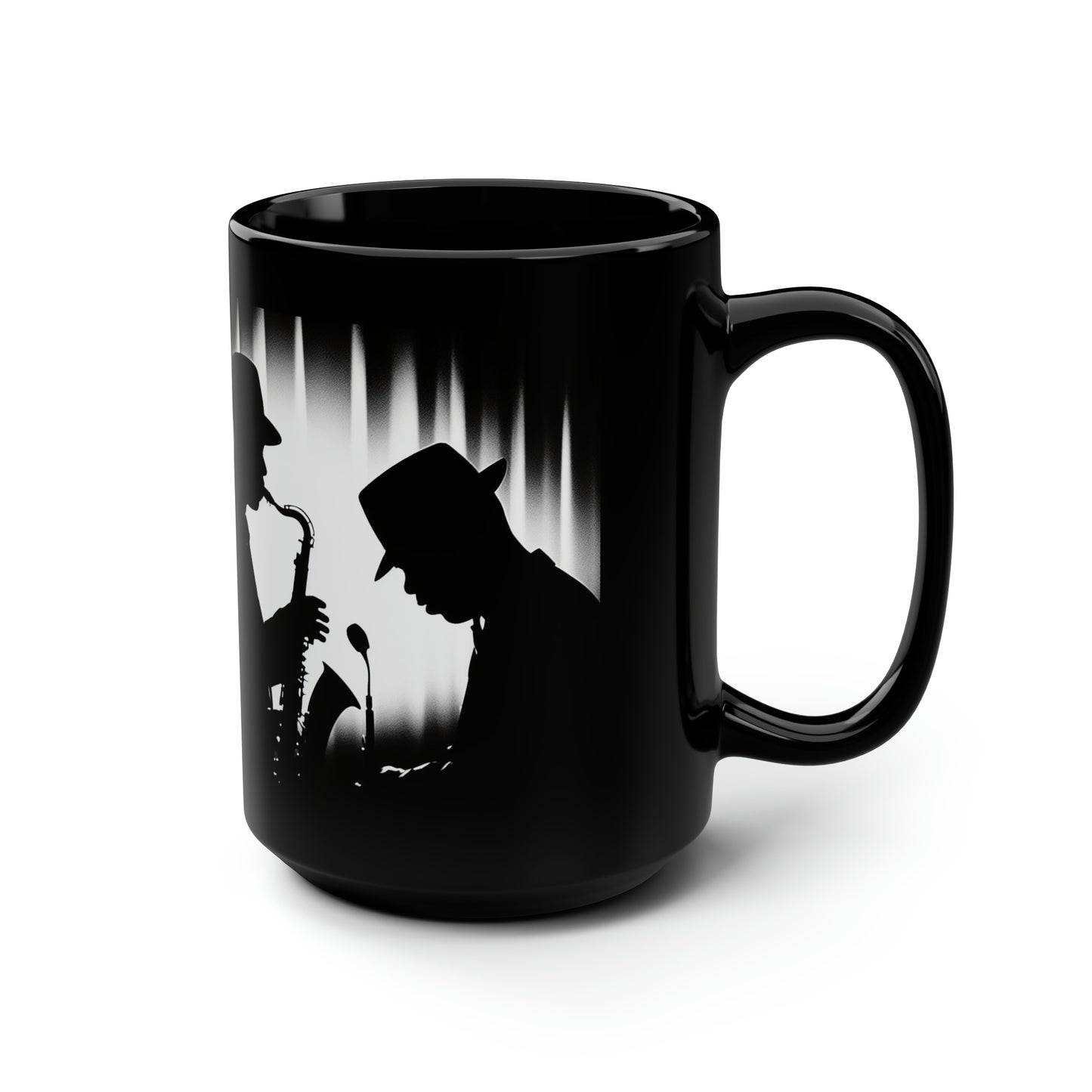 Smoov Jazz 15oz Black Coffee Mug