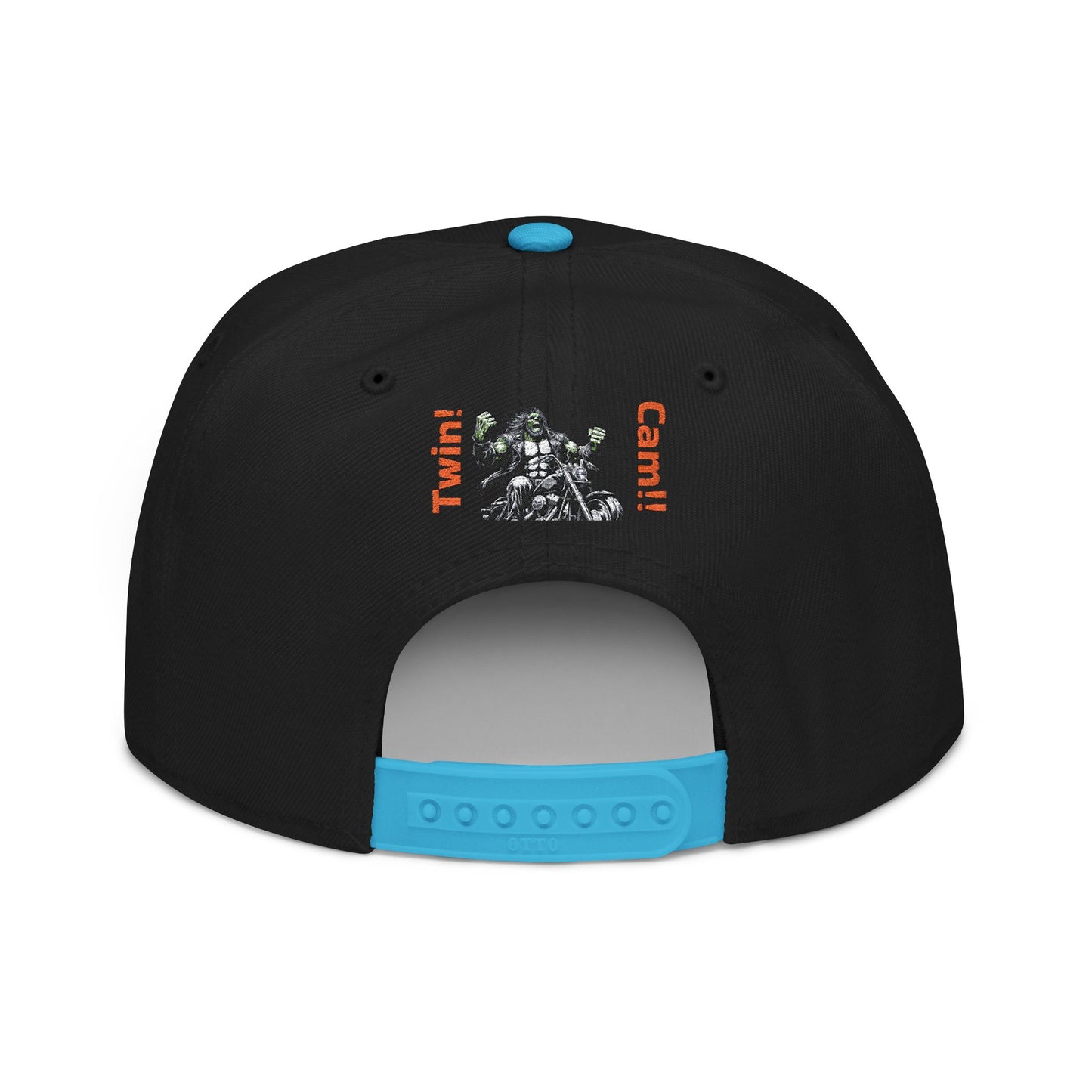 Snapback Hat - Twin Cam Motorcycle Enthusiasts Embroidered Cap