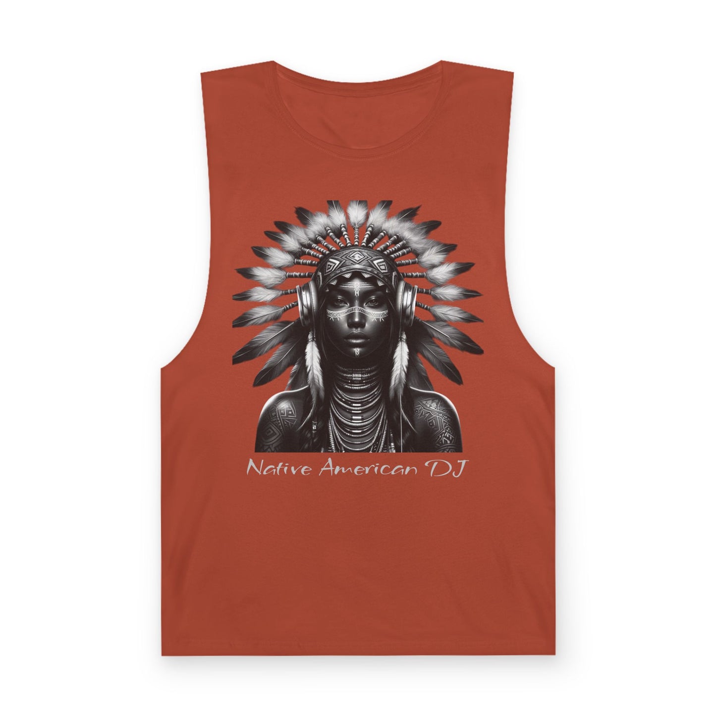 Tank Top - Modern Native American DJ Urban Street Style