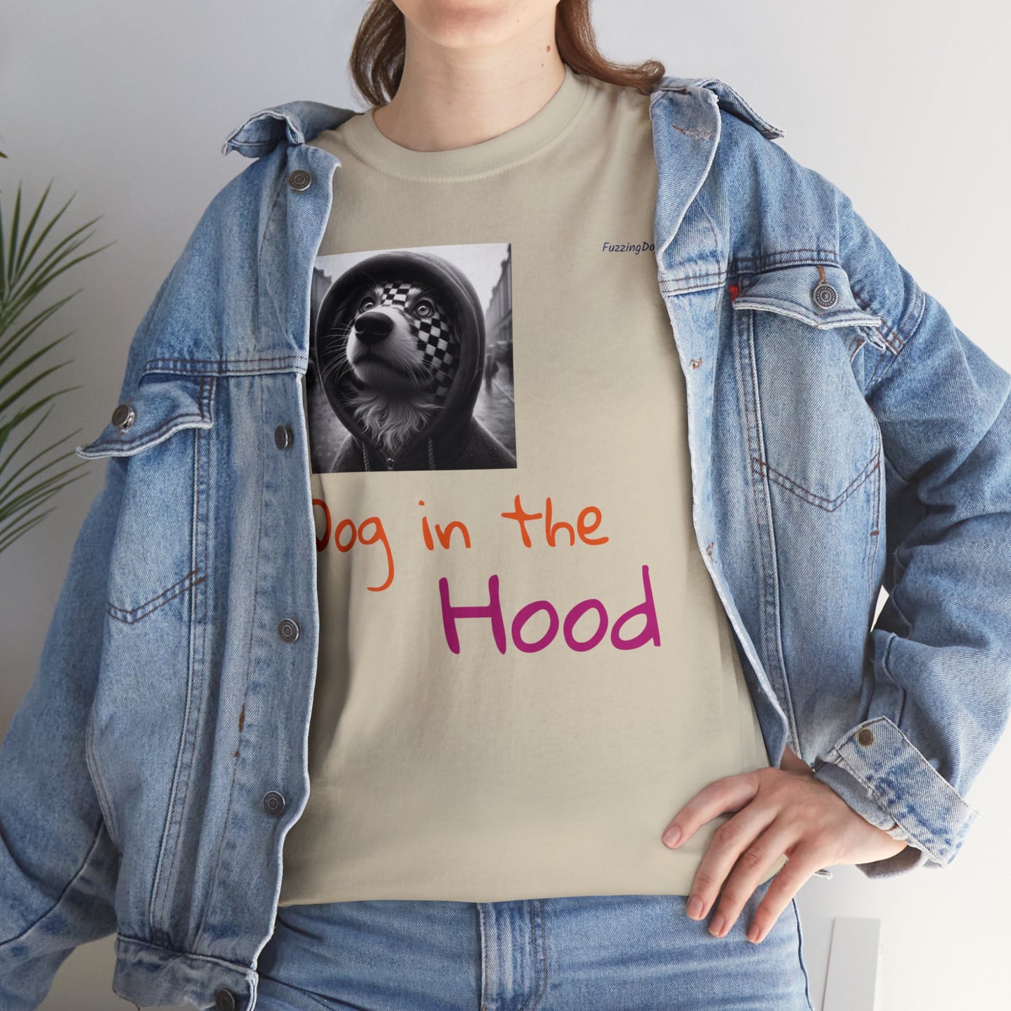 Dog in the Hood Unisex Heavy Cotton Tee