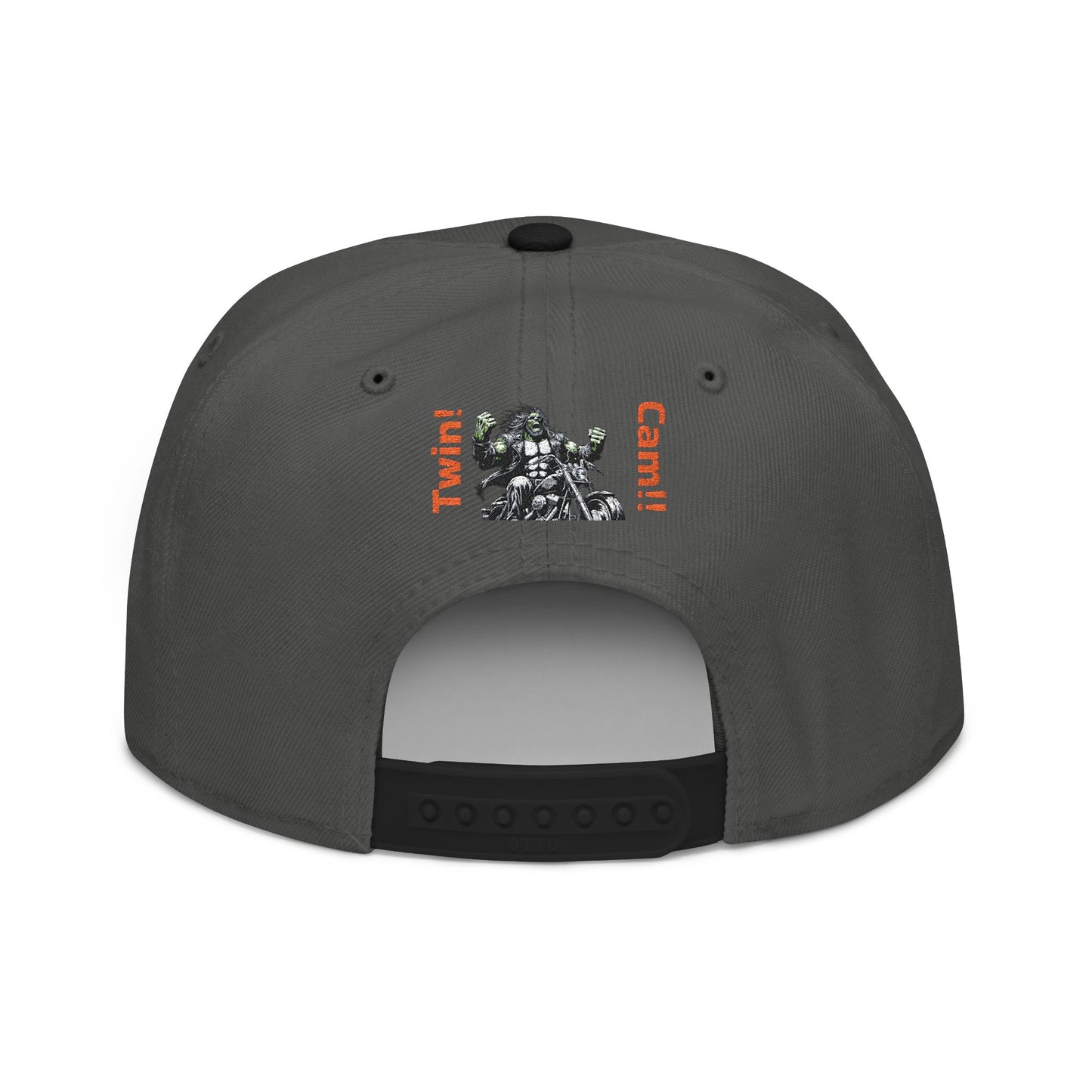 Snapback Hat - Twin Cam Motorcycle Enthusiasts Embroidered Cap