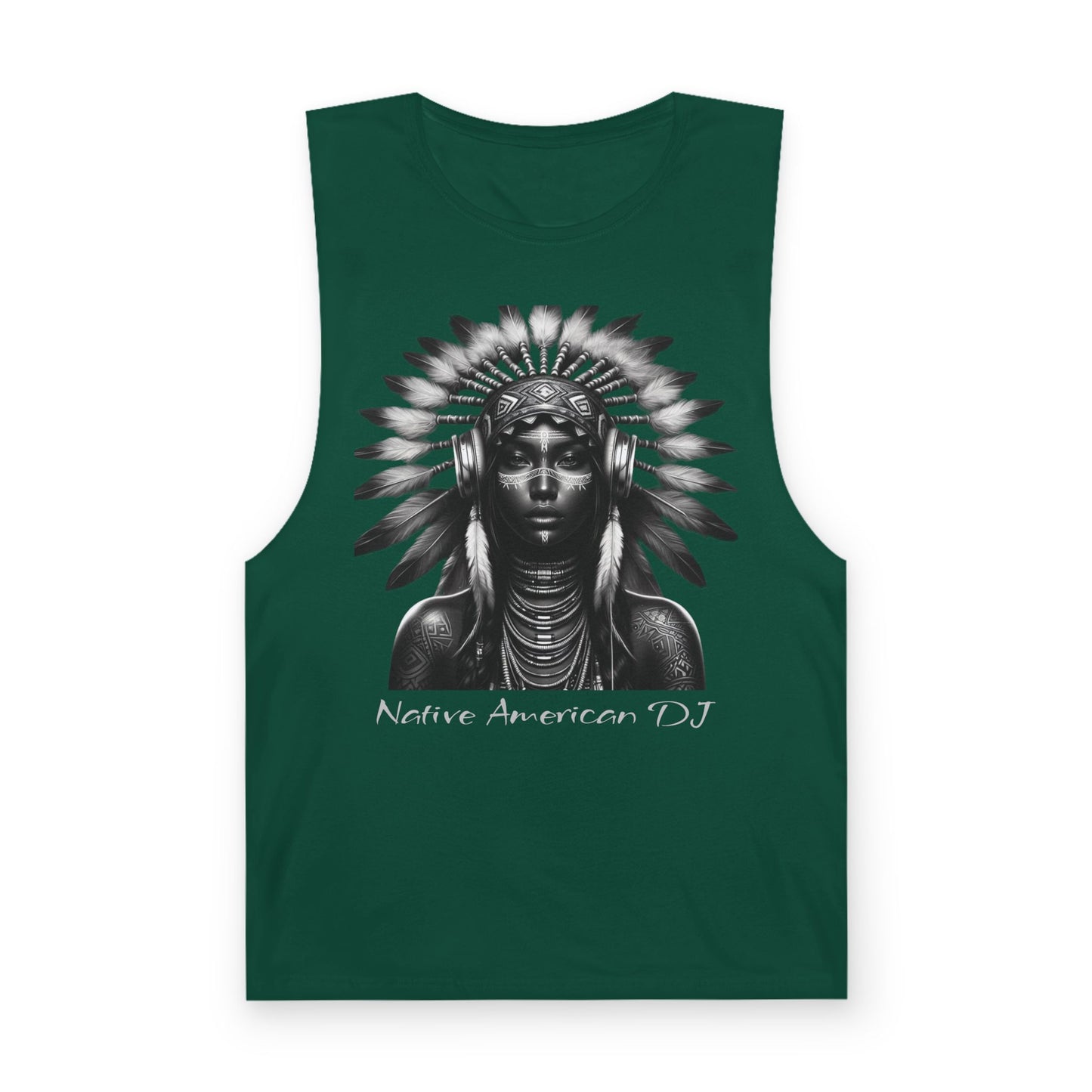 Tank Top - Modern Native American DJ Urban Street Style